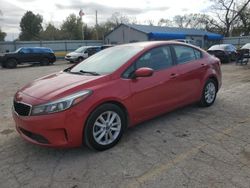 Salvage cars for sale from Copart Wichita, KS: 2017 KIA Forte LX