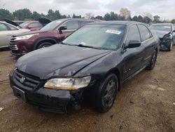 Salvage cars for sale from Copart Elgin, IL: 2001 Honda Accord EX