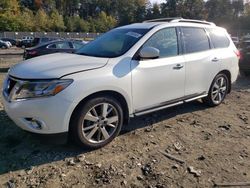 Salvage cars for sale from Copart Waldorf, MD: 2015 Nissan Pathfinder S