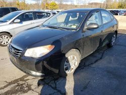 Salvage cars for sale from Copart Marlboro, NY: 2010 Hyundai Elantra Blue