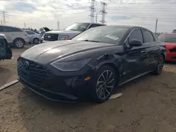 Salvage cars for sale at Elgin, IL auction: 2020 Hyundai Sonata Limited