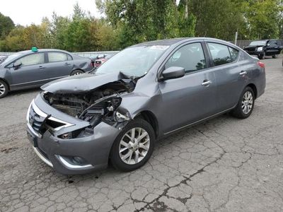 Salvage cars for sale from Copart Portland, OR: 2018 Nissan Versa S