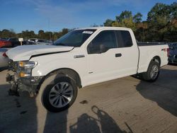 Salvage cars for sale at Ellwood City, PA auction: 2017 Ford F150 Super Cab