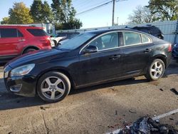 Volvo S60 T5 salvage cars for sale: 2013 Volvo S60 T5