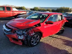 Salvage cars for sale from Copart Las Vegas, NV: 2017 Honda Civic LX