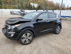 Salvage cars for sale from Copart West Mifflin, PA: 2014 KIA Sportage EX