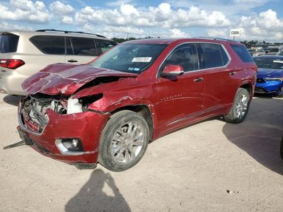 Chevrolet Traverse salvage cars for sale: 2021 Chevrolet Traverse High Country
