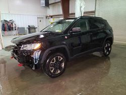 Jeep Compass salvage cars for sale: 2017 Jeep Compass Trailhawk