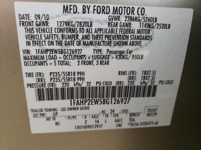 2011 Ford Taurus SEL