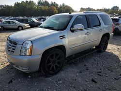 Salvage cars for sale from Copart Mendon, MA: 2012 Cadillac Escalade Luxury