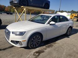 Salvage cars for sale at York Haven, PA auction: 2019 Audi A4 Premium