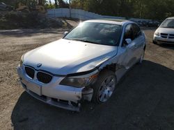 Salvage cars for sale at Marlboro, NY auction: 2007 BMW 530 XI