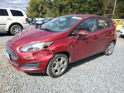 Salvage cars for sale at Concord, NC auction: 2016 Ford Fiesta SE