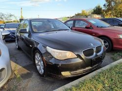 Salvage cars for sale from Copart Austell, GA: 2010 BMW 535 I