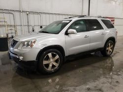 Salvage cars for sale from Copart Avon, MN: 2012 GMC Acadia SLT-1