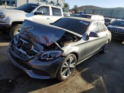 Mercedes-Benz C-Class salvage cars for sale: 2018 Mercedes-Benz C300