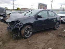 Salvage cars for sale at Dyer, IN auction: 2016 Toyota Corolla L