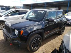 Salvage cars for sale from Copart Colorado Springs, CO: 2017 Jeep Renegade Trailhawk