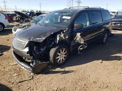 Salvage cars for sale from Copart Elgin, IL: 2012 Chrysler Town & Country Touring