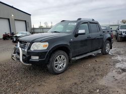 Salvage cars for sale from Copart Central Square, NY: 2007 Ford Explorer Sport Trac Limited