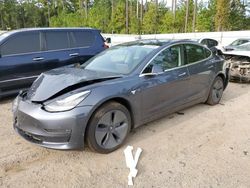 Salvage cars for sale from Copart Harleyville, SC: 2020 Tesla Model 3