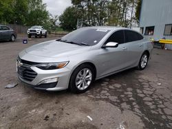 Salvage cars for sale from Copart Portland, OR: 2020 Chevrolet Malibu LT