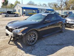 Vehiculos salvage en venta de Copart Wichita, KS: 2011 Infiniti G37 Base