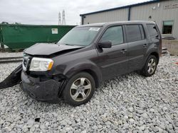 Salvage cars for sale at auction: 2012 Honda Pilot EXL