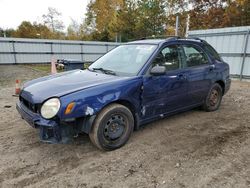 Salvage cars for sale from Copart Lyman, ME: 2003 Subaru Impreza TS