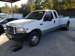 Salvage trucks for sale at Hueytown, AL auction: 2000 Ford F350 Super Duty