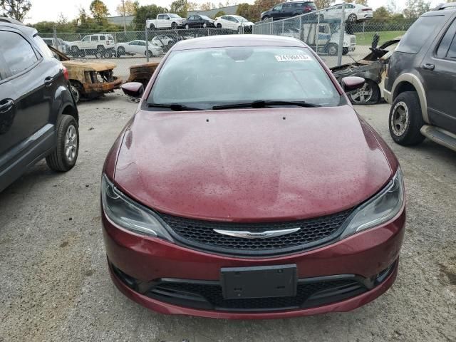 2016 Chrysler 200 S