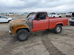 Salvage cars for sale at Bakersfield, CA auction: 1986 Ford Ranger