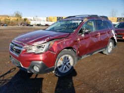 Salvage cars for sale from Copart Columbia Station, OH: 2019 Subaru Outback 2.5I Premium