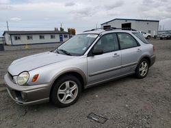 Salvage cars for sale from Copart Airway Heights, WA: 2003 Subaru Impreza Outback Sport