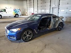 Infiniti Q60 Premium salvage cars for sale: 2017 Infiniti Q60 Premium