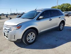 Salvage cars for sale at Oklahoma City, OK auction: 2012 Ford Edge SE