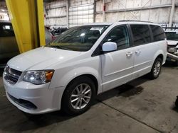 Salvage cars for sale from Copart Woodburn, OR: 2014 Dodge Grand Caravan SXT