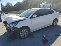 Salvage cars for sale from Copart Savannah, GA: 2022 KIA Rio LX