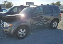 Salvage cars for sale at Wichita, KS auction: 2011 Ford Escape XLT