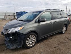 Salvage cars for sale at Nampa, ID auction: 2012 Toyota Sienna XLE