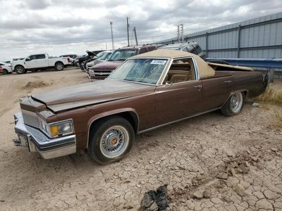 Cadillac Deville salvage cars for sale: 1977 Cadillac Deville