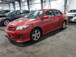 Salvage cars for sale from Copart Ham Lake, MN: 2012 Toyota Corolla Base