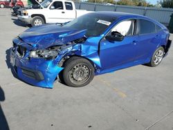 Vehiculos salvage en venta de Copart Wilmer, TX: 2017 Honda Civic LX