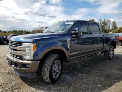 Salvage cars for sale from Copart Finksburg, MD: 2017 Ford F250 Super Duty