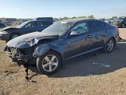 Salvage cars for sale at Kansas City, KS auction: 2015 KIA Optima LX