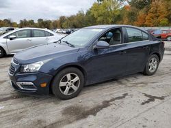Salvage cars for sale from Copart Ellwood City, PA: 2015 Chevrolet Cruze LT