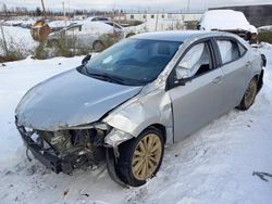 Salvage cars for sale from Copart Anchorage, AK: 2018 Toyota Corolla L