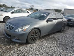 Salvage cars for sale at Hueytown, AL auction: 2012 Infiniti G37 Base