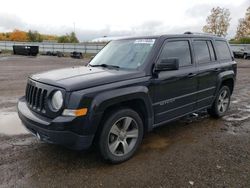 Salvage cars for sale at Columbia Station, OH auction: 2017 Jeep Patriot Latitude