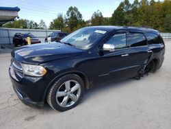 Salvage cars for sale from Copart Hurricane, WV: 2012 Dodge Durango Citadel